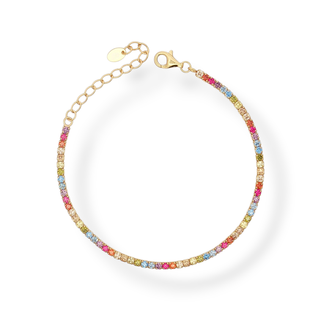 925 SILVER TENNIS MACHINE 16+4 CM yellow