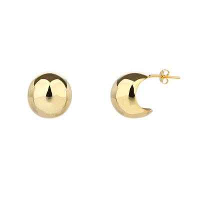 HALF-MOON EARRINGS