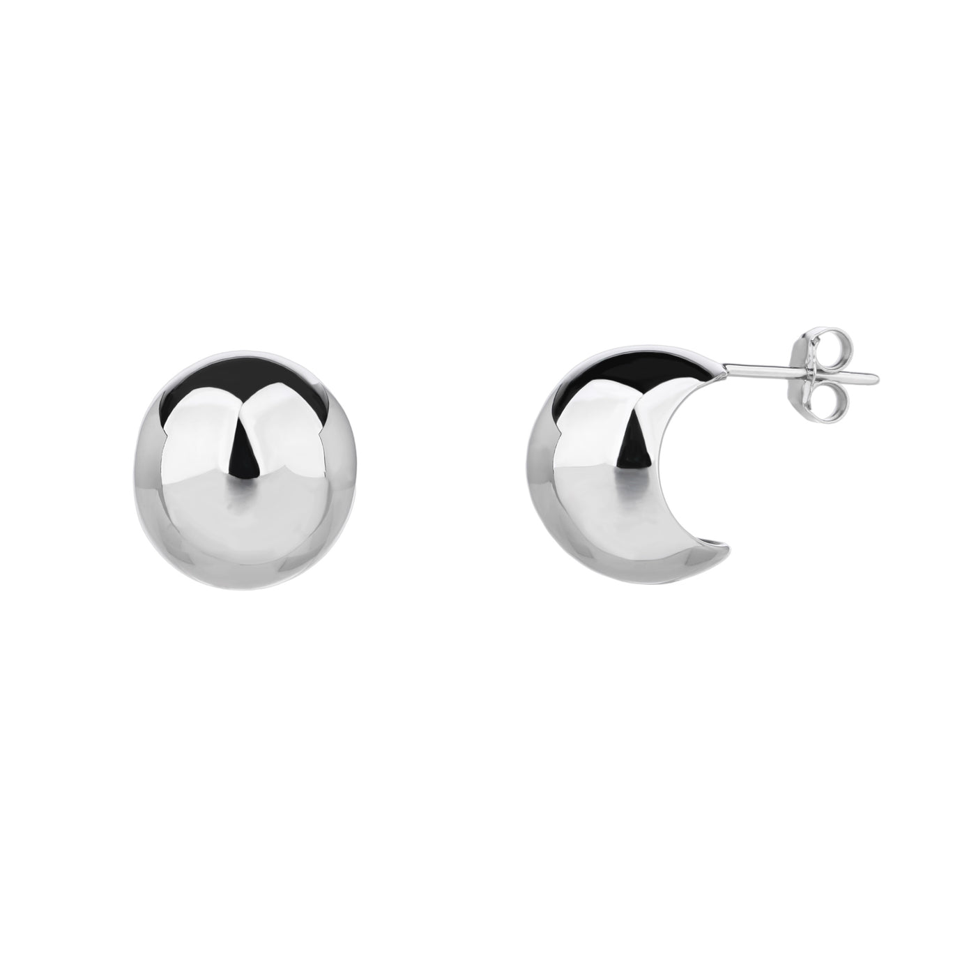 HALF-MOON EARRINGS