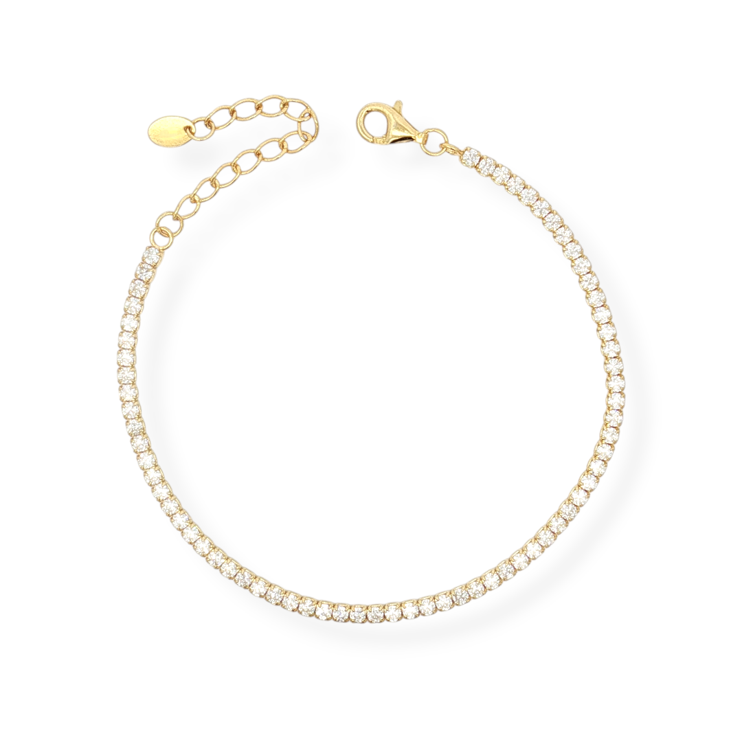 925 SILVER TENNIS MACHINE 16+4 CM yellow